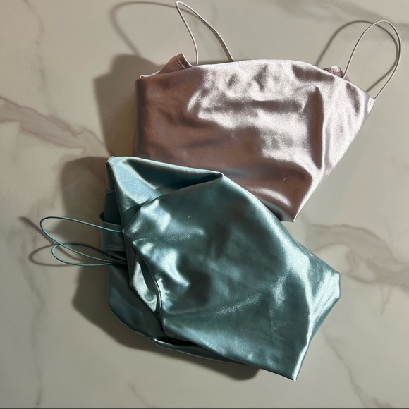 Satin bodysuits TWO - Picture 2 of 2